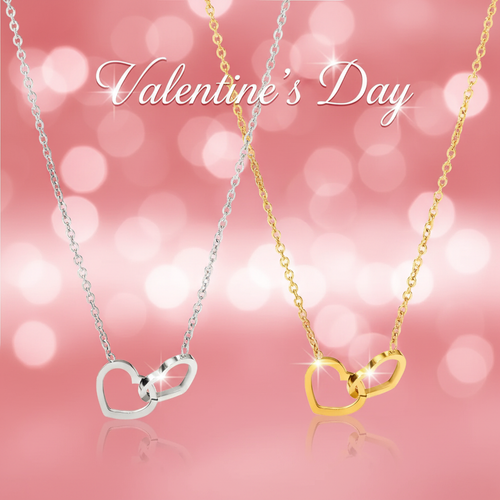 Valentine's Day Hearts Necklace Collection